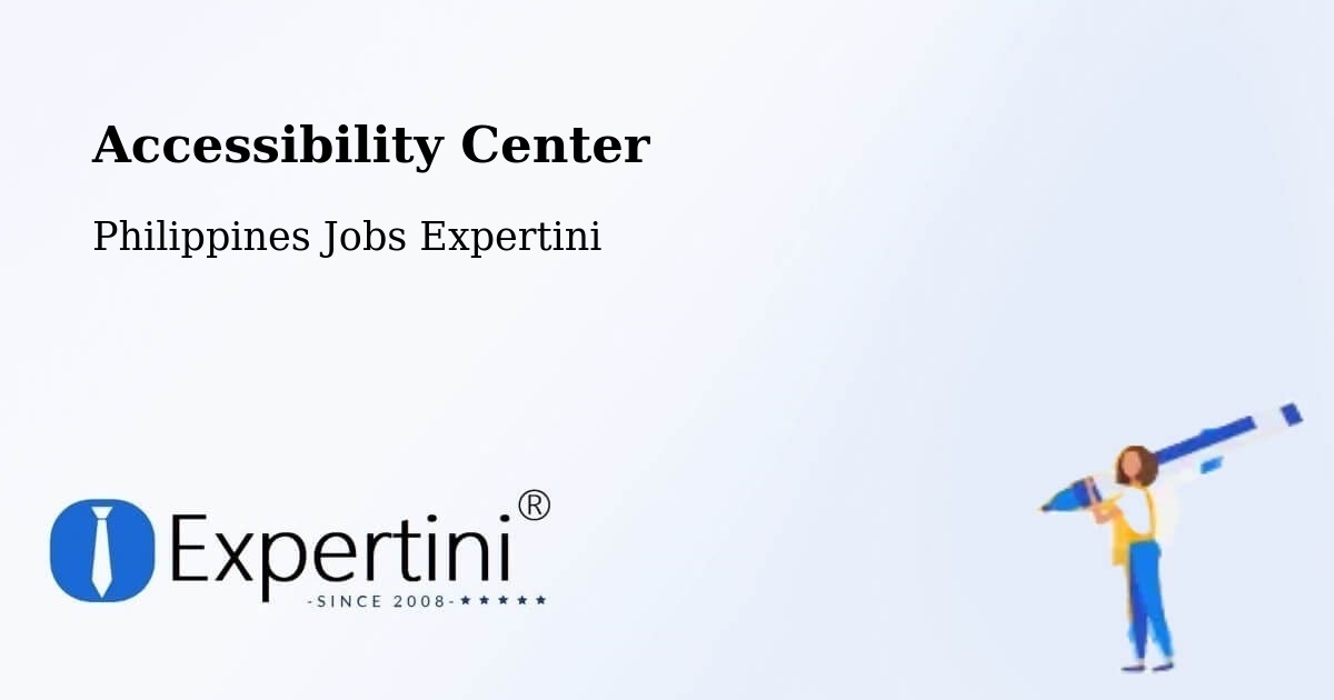 Accessibility Statement – Malay - Philippines Jobs Expertini