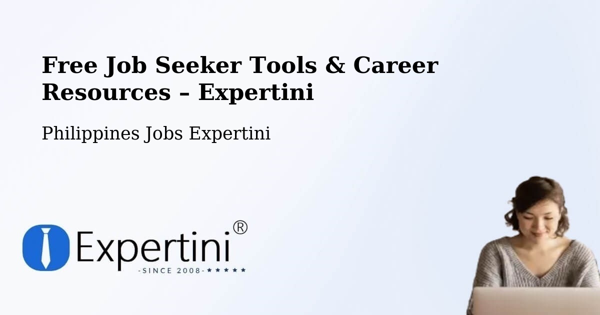 Free Job Seeker Tools & Career Resources – Malay - Malay, Philippines Jobs Expertini
