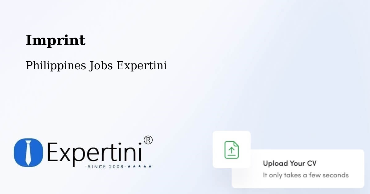 Imprint – Malay - Philippines Jobs Expertini