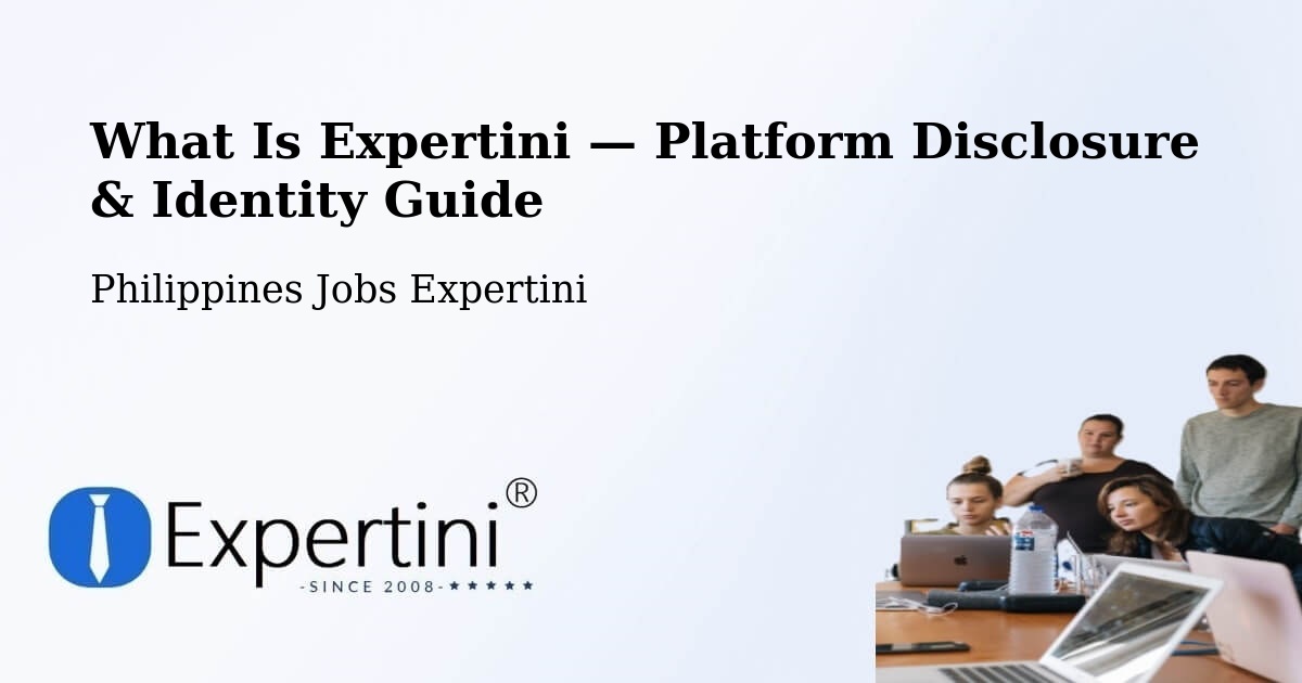 What Is Expertini — Platform Disclosure & Identity Guide – Malay